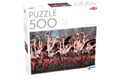 Pusselspel - Tactic 500 pcs puzzle: Greater Flamingos - 59215