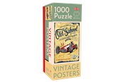 Pusselspel - Tactic 1000 pcs: Vintage: Old School Gear Racers - 58665