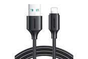 USB-kabel - Joyroom Kabel till USB-A / Lightning / 2.4A / 0.25m S-UL012A9 (svart) - S-UL012A9 0.25m LB