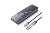 SSD - ORICO CNM2-G20 M.2 NVME USB-C 3.2 20Gb/s Disk Drive - Gray - CNM2-G20-GY-BP