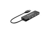 USB Hub - ORICO FL01 USB-A Hub Docking Station 4x USB-A 2.0 - Black USB Hub - USB 2.0 - 4 porte - Svart - FL01-BK-BP-HW-HU