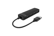 USB Hub - ORICO FL02 USB-A Hub Docking Station 4x USB-A 2.0 - Black USB Hub - USB 2.0 - 4 porte - Svart - FL02-BK-BP-HW-HU