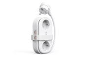 Strömkabel (extern) - ORICO AP3 65W GaN 6in1 Power Strip 2x AC + 2x USB-A + 2x USB-C - White - AP3-2A2U2C-65-EU-WH-EP-HU