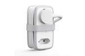 Strömkabel (extern) - ORICO APP 15.5W 5in1 Power Strip 2x AC + 2x USB-A + 1x USB-C - White - APP-2A2U1C-EU-WH-EP-HU