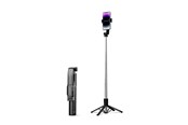Andra mobiltillbehör - ORICO Selfie stick Orico SPN100 1/4" tripod for phone camera with 360 degree rotation Bluetooth 5.2 - black - SPN100-BK-BP-HU