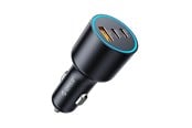 Mobile - Adapters & Chargers - ORICO HyperDrive 165W USB-A + 2x USB-C Car Charger - Black - HD-165-1A2C-BK-EP-HU