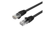 Nätverkskabel - ORICO PUG-C6 CAT6 1000Mbps RJ45 Ethernet Network Cable LAN Round 40m - Black - PUG-C6-400-BK-EP-HU
