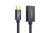 USB-kabel - ORICO CAF31 USB-C - USB-A 3.1 Gen 2 10Gbps 30cm OTG adapter - black - CAF31-03-BK-BP-HU