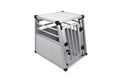 Hundar - Nobby Aluminium Transport Cage - 46 × 60 × 55 - L62390