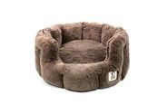 Hundar - 51 Degrees North 51 - Supersoft - Round Softbed - Dark Brown - M: 5 - 513023