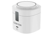Mobile - Adapters & Chargers - Canyon WCS-205 15W Qi2 2-i-1 trådlös laddare, Vit - CNS-WCS405WW/A