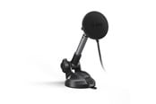 Andra mobiltillbehör - SBS Telescopic smartphone holder with inductive chargerwith suction cup compatible with MagSafe - black - TESUPPMAG15WLONGARM