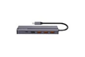 USB Hub - Canyon DS-16 13-i-1 USB-C-hubb 4K, grå USB Hub - Grey - CNS-TDS16