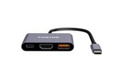 USB Hub - Canyon DS-4 3-i-1 USB-C-hubb 4K HDMI, grå USB Hub - 3 porte - Grey - CNS-TDS4