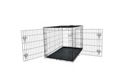 Hundar - Nobby Foldbart metal transportbur til bil S Sort - L62311