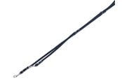 Hundar - Nobby Dressurline TABIL 200 cm 14 mm Sort - L80929-05