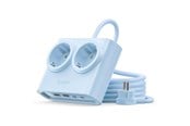 Strömkabel (extern) - ORICO PDC25 25W 6in1 Power Strip 2x AC + 2x USB-A + 2x USB-C - Blue - PDC25-2A2U2C-EU-BL-EP-HU