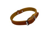 Hundar - Nobby Halsbånd TABIL 45 cm (35-40 cm) 18 mm Cognac - L80922-98