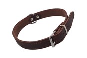 Hundar - Nobby Halsbånd TABIL 45 cm (35-40 cm) 18 mm Brun - L80922-03