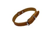 Hundar - Nobby Halsbånd TABIL 40 cm (31-36 cm) 16 mm Cognac - L80921-98