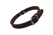 Hundar - Nobby Halsbånd TABIL 40 cm (31-36 cm) 16 mm Brun - L80921-03