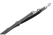Hundar - Nobby Dressurline Soft Grip M-L Grå - L78518-74