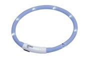 Hundar - Nobby LED halsbånd Puppy lyseblå Ø 45 cm - L77033