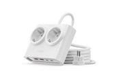 Strömkabel (extern) - ORICO PDC25 25W 6in1 Power Strip 2x AC + 2x USB-A + 2x USB-C - White - PDC25-2A2U2C-EU-WH-EP-HU