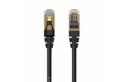 Nätverkskabel - ORICO PUG-C7 CAT7 10Gbps RJ45 Ethernet Network Cable Internet LAN Round 3m - Black - PUG-C7-30-BK-EP-HU