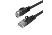 Nätverkskabel - ORICO PUG-C7B CAT7 10Gbps RJ45 Ethernet Network Cable Internet LAN Flat 15m - Black - PUG-C7B-150-BK-EP-HU