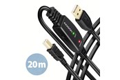 Under categorization - AXAGON ADR-220B USB 2.0 A-M -> B-M aktiv anslutnings-/repeaterkabel 20m - Kabel - Digital/Daten USB-kabel - ADR-220B