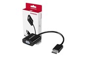 Displaykabel - AXAGON - videoadapter - DisplayPort till HD-15 (VGA) - 16 cm - RVD-VGN