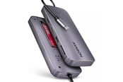 USB Hub - AXAGON HMC-6GM2 USB 10Gbps-hubb USB-A USB-C HDMI M.2 SD/mSD PD 100W USB-C USB Hub - HMC-6GM2