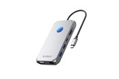 USB Hub - ORICO XCR 12in1 RGB USB-C Docking Station USB Hub - USB 3.1 - 12 porte - Grey - XCR-X2-GY-BP