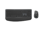 Tangentbord - Logitech Signature Comfort Plus Combo MK880 for Business (Graphite) - Tastatur & Mus set - Tysk - Grå - 920-014047