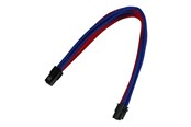 Strömkabel (extern) - Nanoxia - power extension cable - 8 pin PCIe power to 8 pin PCIe power - 30 cm - NX8PE3EGWS