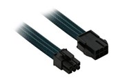 Strömkabel (extern) - Nanoxia Single Sleeve - power extension cable - 6 pin PCIe power to 6 pin PCIe power - 30 cm - NX6PV3EG