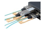 Nätverkskabel - LevelOne 100GBase-AOC direct attach cable - 2 m - Blå - 2m - AOC-0502