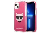 Mobile - Covers & Cases - Karl Lagerfeld Choupette Head case for iPhone 13 - fuchsia - 3666339048532