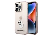 Mobile - Covers & Cases - Karl Lagerfeld KLHCP14LHNCHTCP iPhone 14 Pro 6.1" pink/pink hardcase Ikonik Choupette - 3666339087180