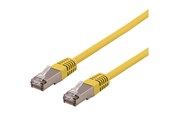 Nätverkskabel - Deltaco patch cable - yellow - Gul - STP-62GLAU
