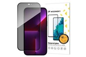 Mobiltelefontillbehör-Skyddsfilm - Wozinsky Privacy Glass med Anti Spy-filter för iPhone 15 - black - 5907769309083