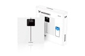 Sport & Fitness - Wozinsky WIWL-180 Smart Bluetooth-badrumsvåg - Vit - 5907769388026