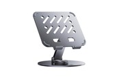Andra mobiltillbehör - Wozinsky WRS-DSY84SS 360° roterande surfplattestativ i aluminium - grå - 5907769374616