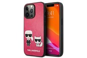 Mobile - Covers & Cases - Karl Lagerfeld Ikonik Karl&Choupette Case for iPhone 13 Pro / iPhone 13 - Fuchsia - 3666339027278
