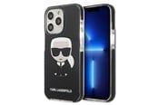 Mobile - Covers & Cases - Karl Lagerfeld Iconik Karl Case for iPhone 13 Pro / iPhone 13 - Black - 3666339048426