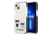 Mobile - Covers & Cases - Karl Lagerfeld KLHCP13STPEKCW iPhone 13 mini 5.4" hardcase white/white Karl&Choupette - 3666339048600