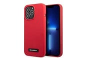 Mobile - Covers & Cases - Karl Lagerfeld KLHCP13LSLMP1R iPhone 13 Pro / 13 6.1" hardcase red/red Silicone Plaque - 3666339048747