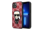 Mobile - Covers & Cases - Karl Lagerfeld KLHCP13SPMNIKPI iPhone 13 mini 5.4" hardcase red/red Monogram Ikonik Patch - 3666339049409