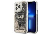Mobile - Covers & Cases - Karl Lagerfeld Liquid Glitter Gatsby Case for iPhone 13 Pro / iPhone 13 - Black - 3666339049829